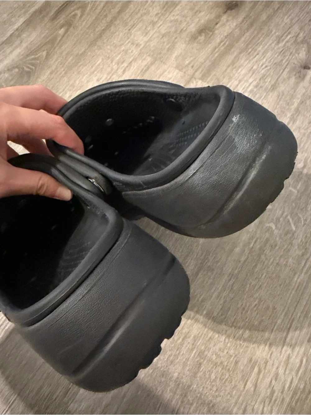 CROCS Baya clogs platforms W5 with charms